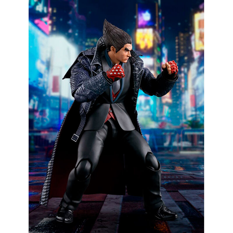 Figura tamashii nations tekken 8 sh figuarts kazuya mishima 15cm