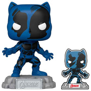 Figura POP Marvel Avengers 60th Anniversary Comic Black Panther with Purple