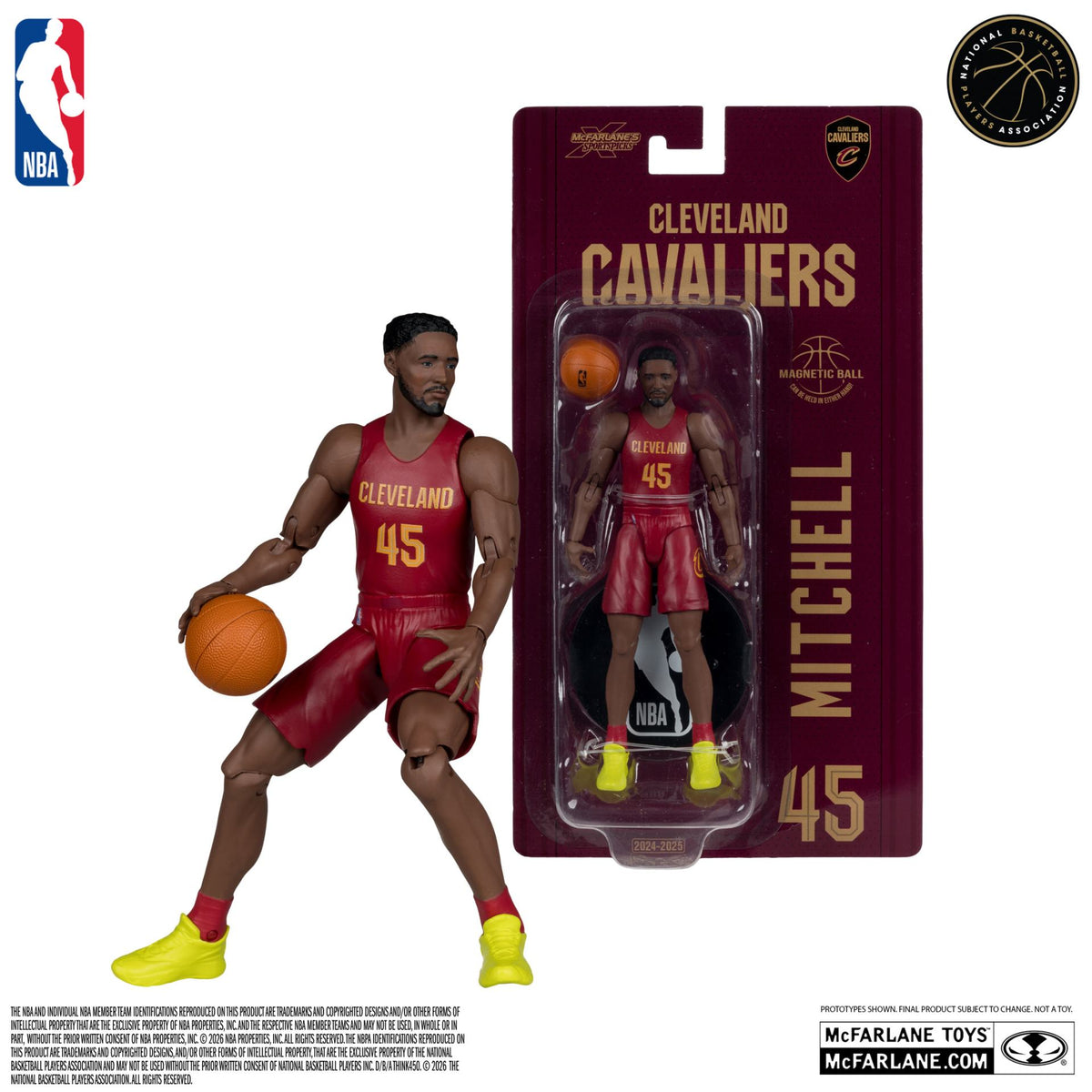 NBA SportsPicks Figura Donovan Mitchell (Cleveland Cavaliers) 15 cm