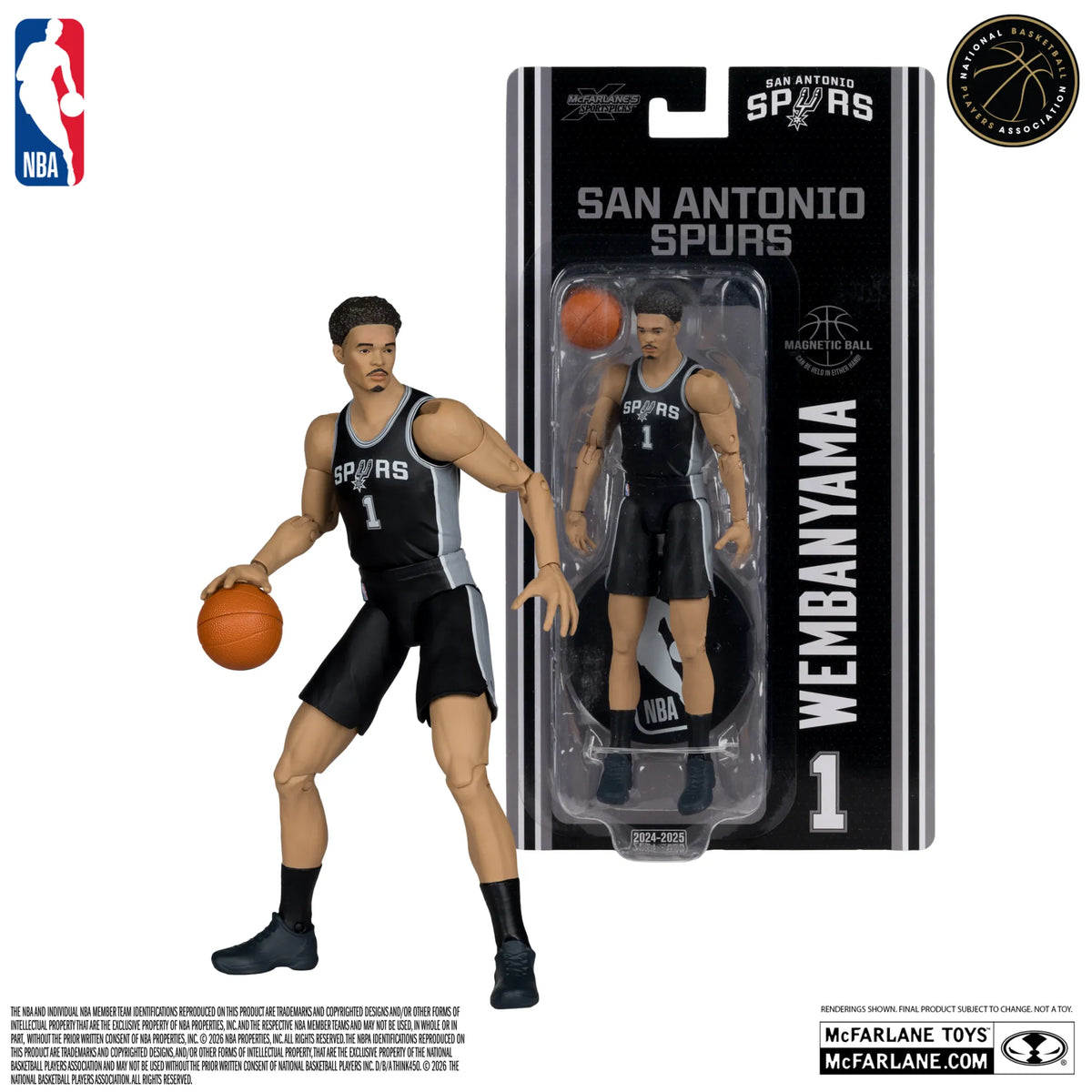 NBA SportsPicks Figura Victor Wembanyama (San Antonio Spurs) 17 cm