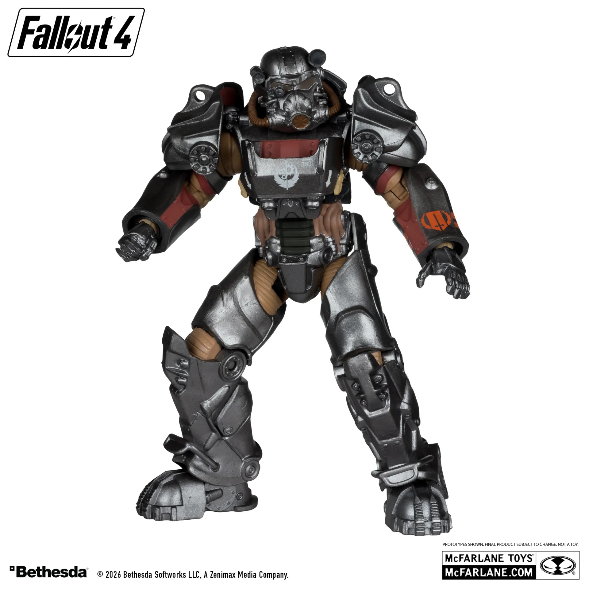 MCFARLANE GAMING ED 7INCH FALLOUT 4 T-60 PALADIN DANSE ACTION Figura