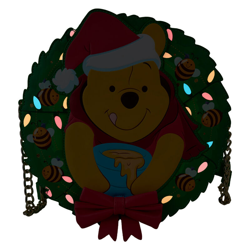 Disney by Loungefly Bandolera Winnie the Pooh Stuck in Wreath
