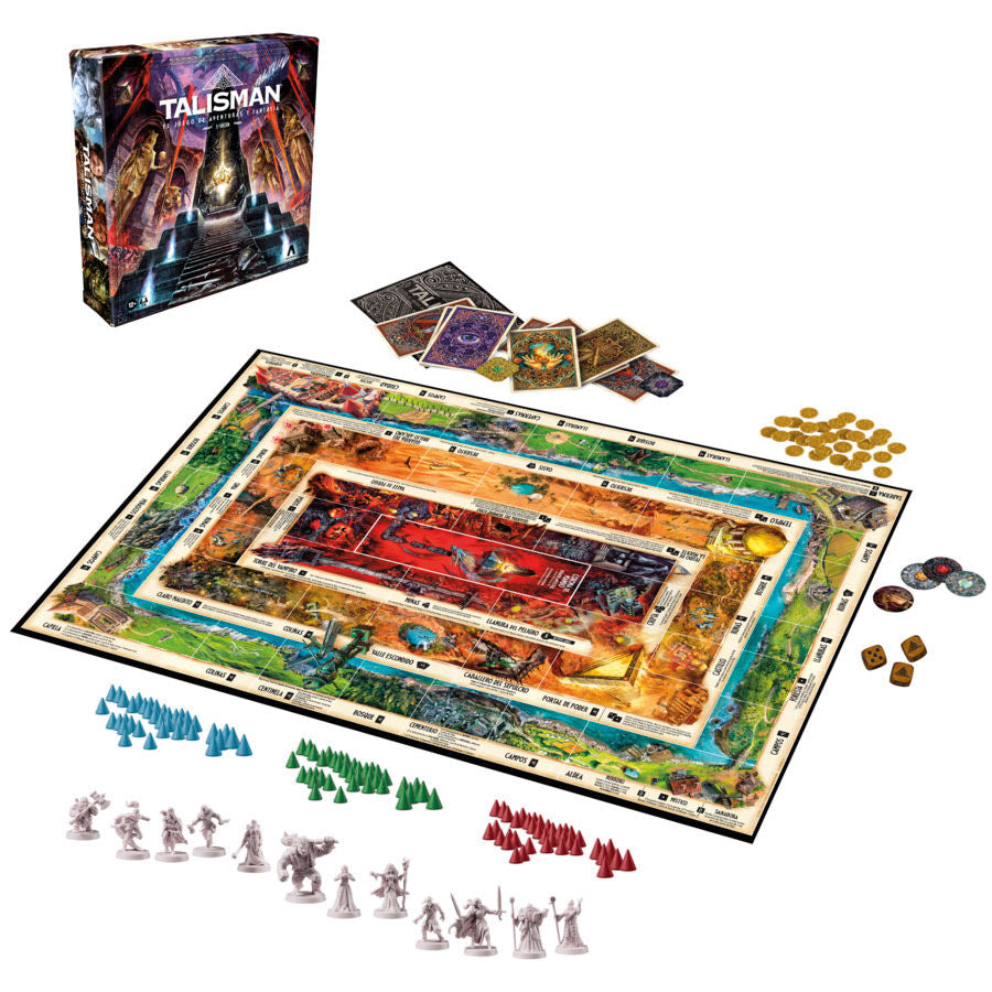 Juego de mesa hasbro talisman el juego de aventuras y fantasia