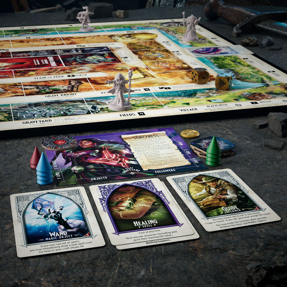 Juego de mesa hasbro talisman el juego de aventuras y fantasia