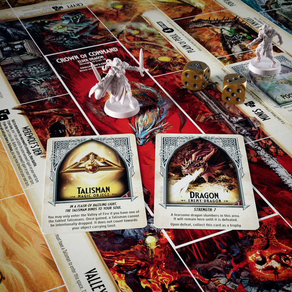 Juego de mesa hasbro talisman el juego de aventuras y fantasia