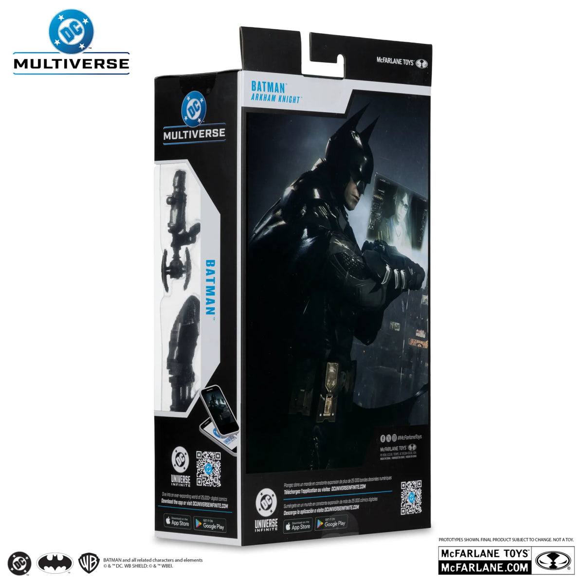DC Multiverse Figura Batman (Arkham Knight) 19 cm