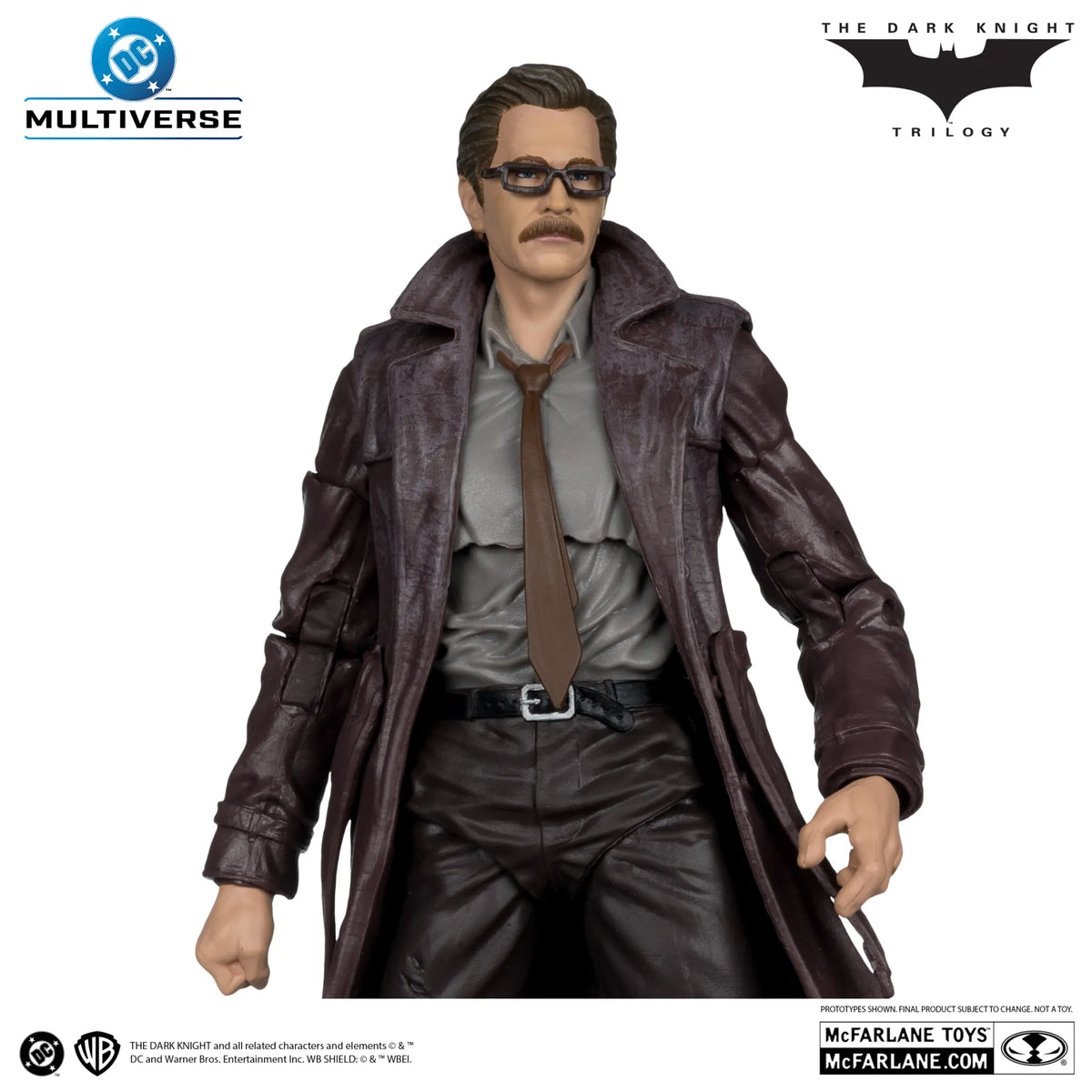 DC Multiverse Figura Commissioner James Gordon (The Dark Knight Trilogy) Deluxe Theatrical Edition 18 cm