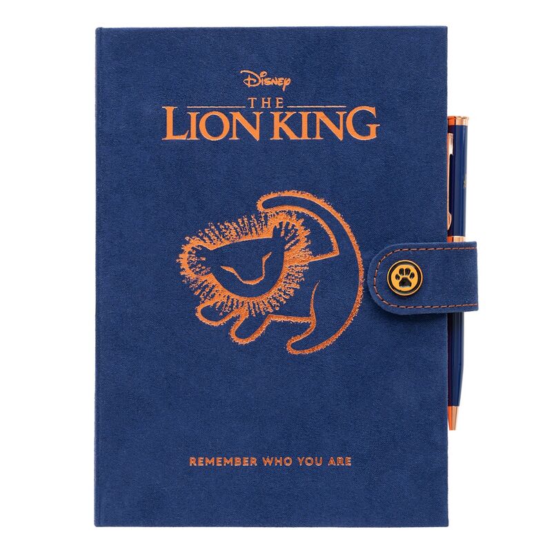 Cuaderno A5 premium boligrafo El Rey Leon Disney Frikytopia