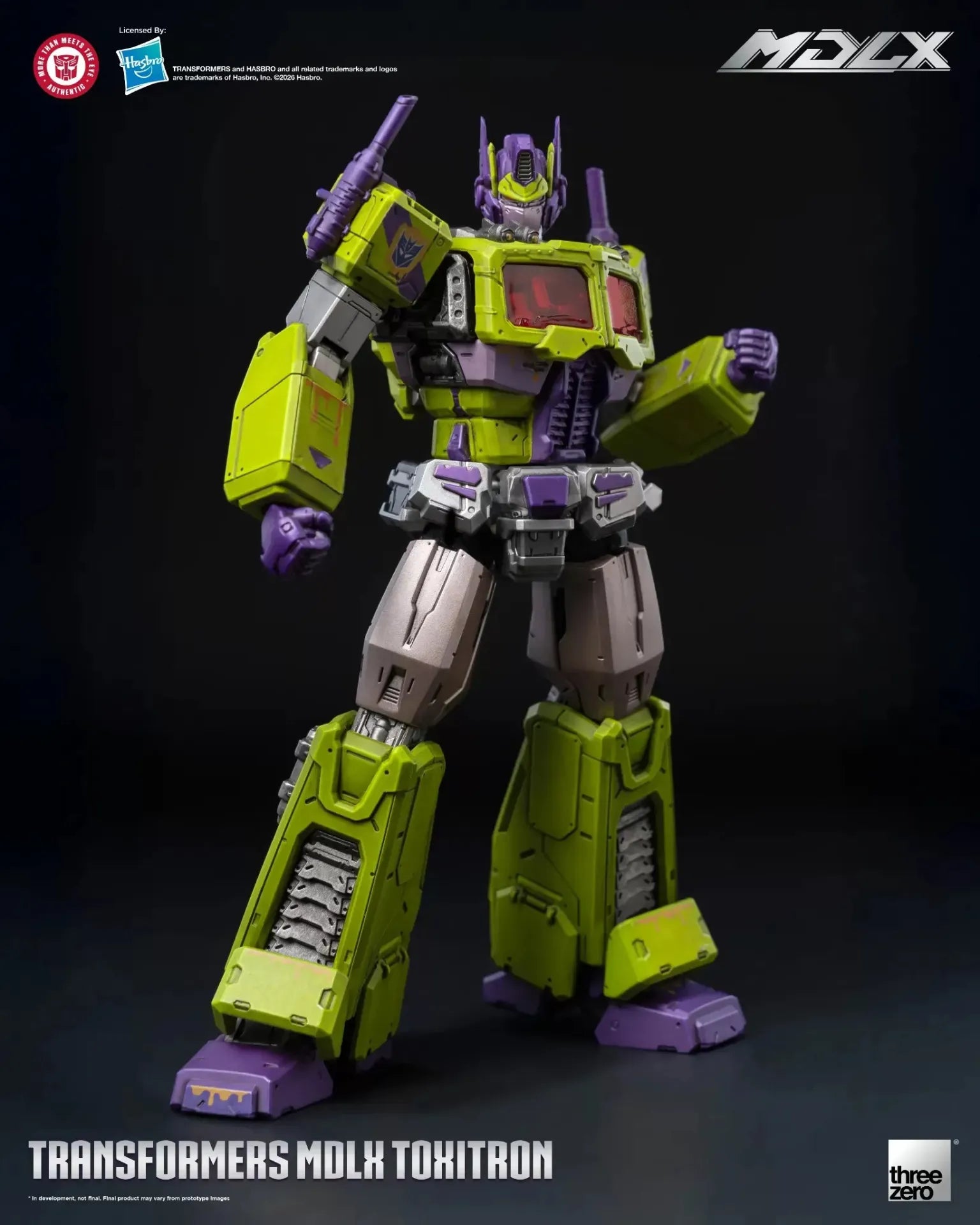 TRANSFORMERS MDLX TOXITRON EXCLUSIVE ACTION Figura
