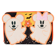 Cartera Floral Ghost Mickey Disney Loungefly