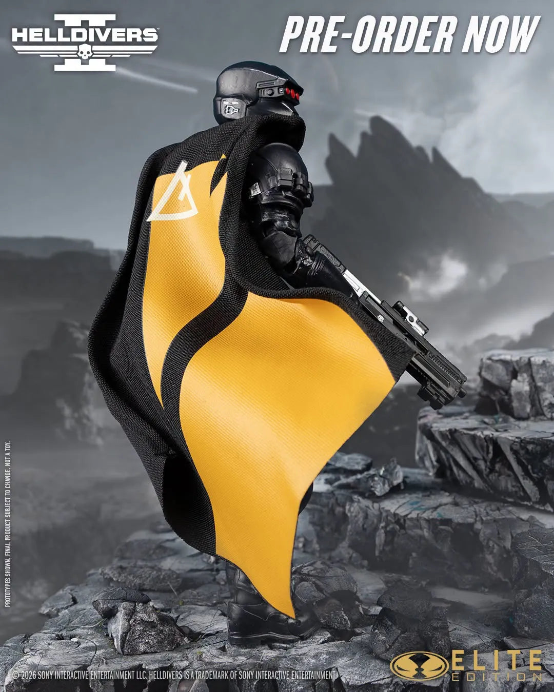 Helldivers 2 Elite Edition Figura SA-04 Combat Technician 18 cm