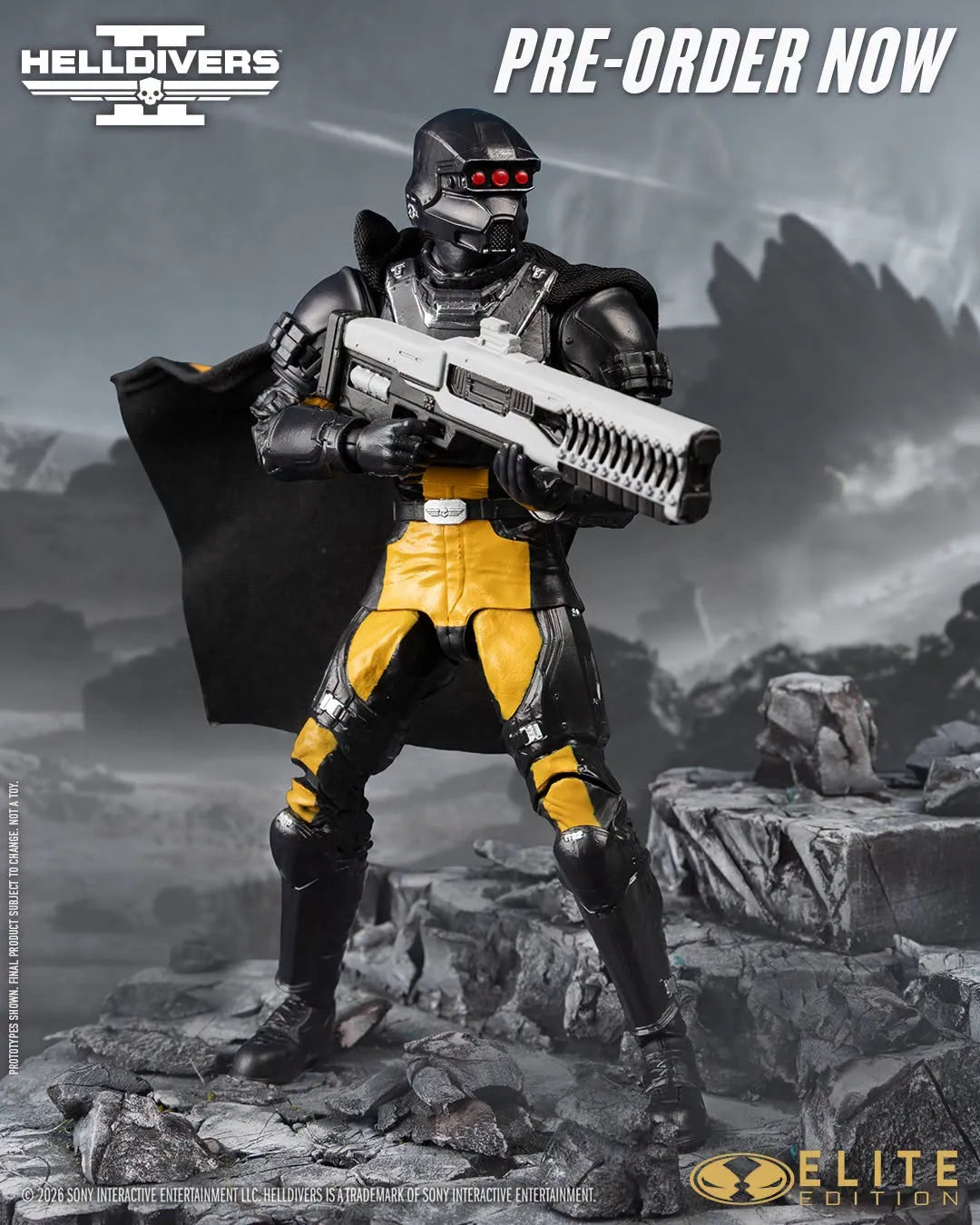 Helldivers 2 Elite Edition Figura SA-04 Combat Technician 18 cm