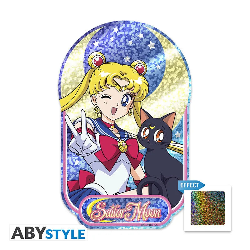 SAILOR MOON LUNA & SAILOR MOON VINYL Pegatina
