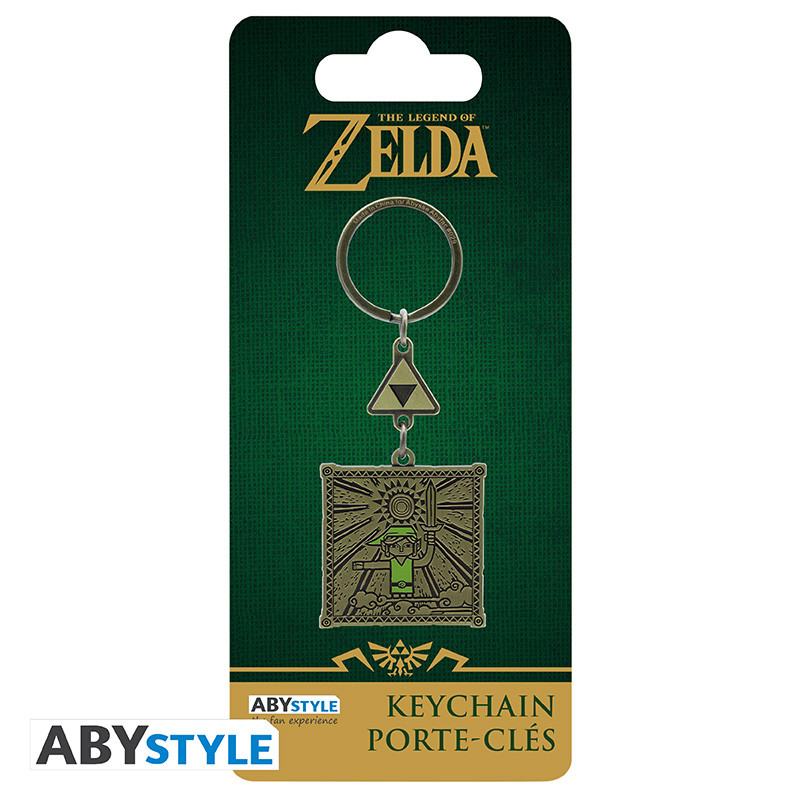 THE LEGEND OF ZELDA LINK & TRIFORCE Llavero