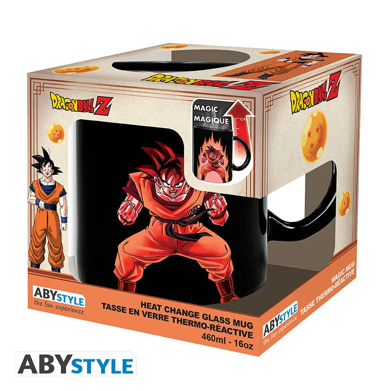 DRAGON BALL Z GOKU HEAT CHANGE Taza