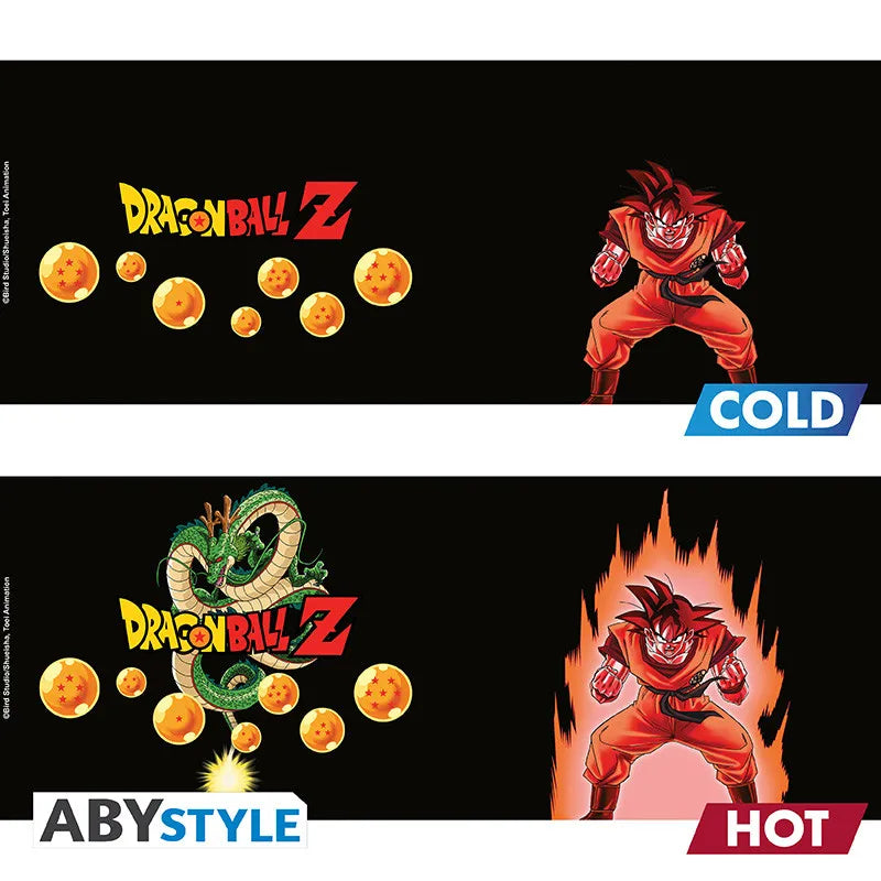 DRAGON BALL Z GOKU HEAT CHANGE Taza