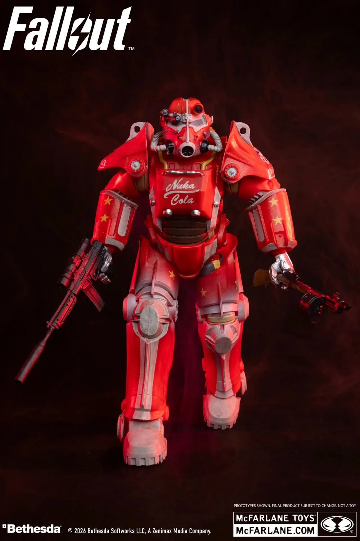 MCFARLANE ELITE EDITION 7INCH FALLOUT 3 REMAST T-45B NUKA COLA ACTION Figura