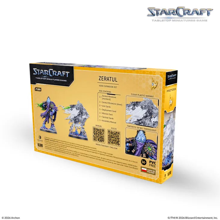 StarCraft TMG Héroe Set de Expansión Protoss: Zeratul