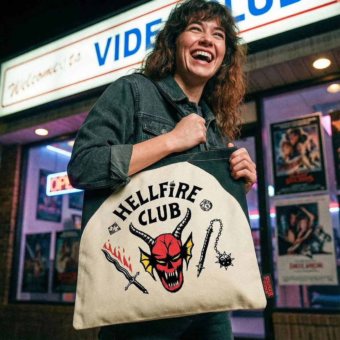 Stranger Things Bolso Hellfire Club