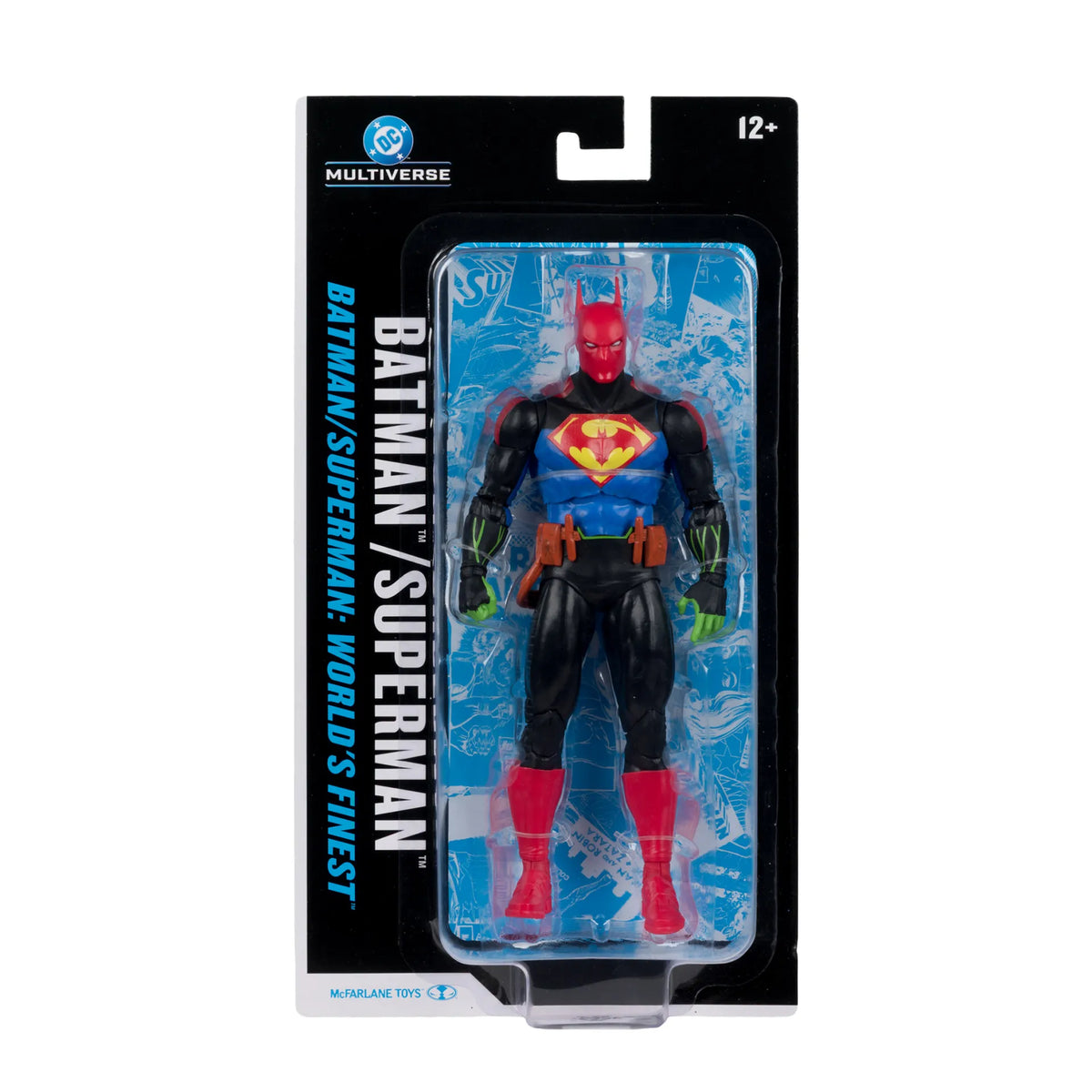 DC MULTIVERSE BATMAN-SUPERMAN WORLD'S FINEST 7INCH ACTION Figura