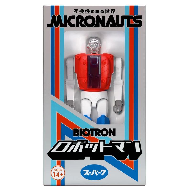 MICRONAUTS W05 BIOTRON SDCC/JAPANESE Caja  REACTION+ Figura