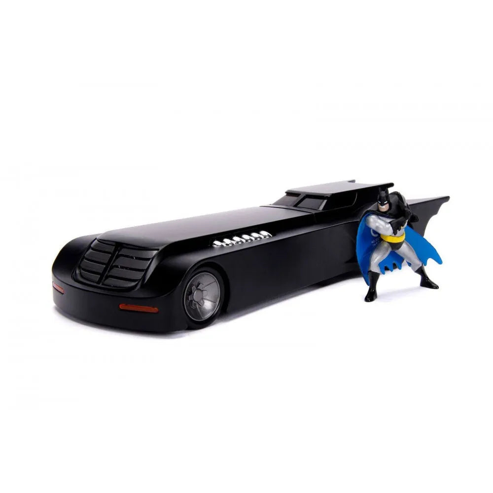 BATMAN ANIMATED SERIES BATMAN & BATMOBILE 1/24 DIE-CAST MODEL
