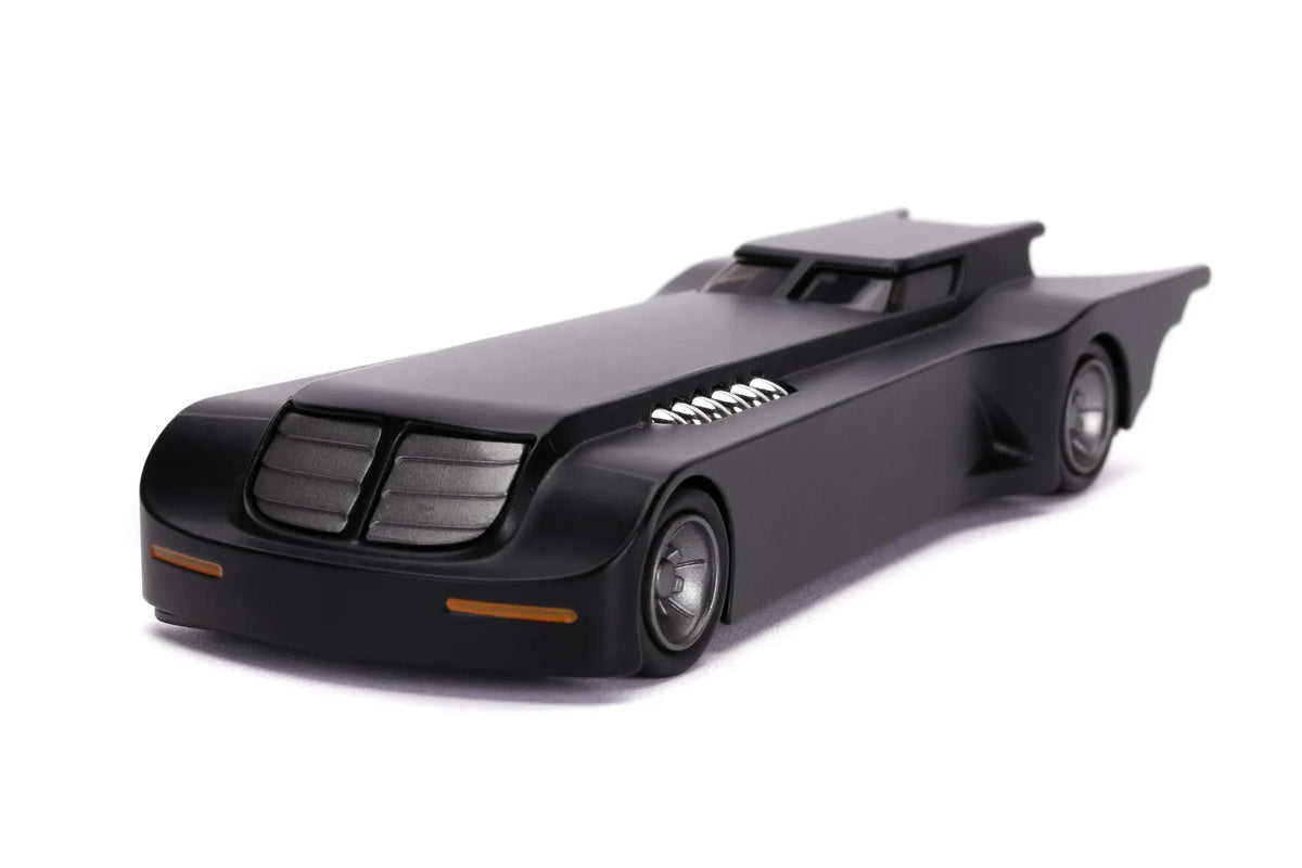 BATMAN ANIMATED SERIES BATMAN & BATMOBILE 1/24 DIE-CAST MODEL