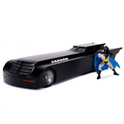 BATMAN ANIMATED SERIES BATMAN & BATMOBILE 1/24 DIE-CAST MODEL