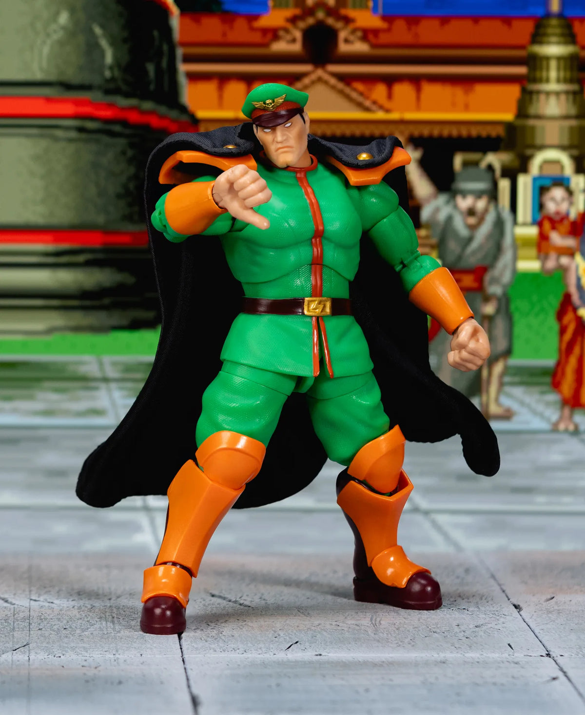 Figura Bison Player 2 Street Fighter II 17cm