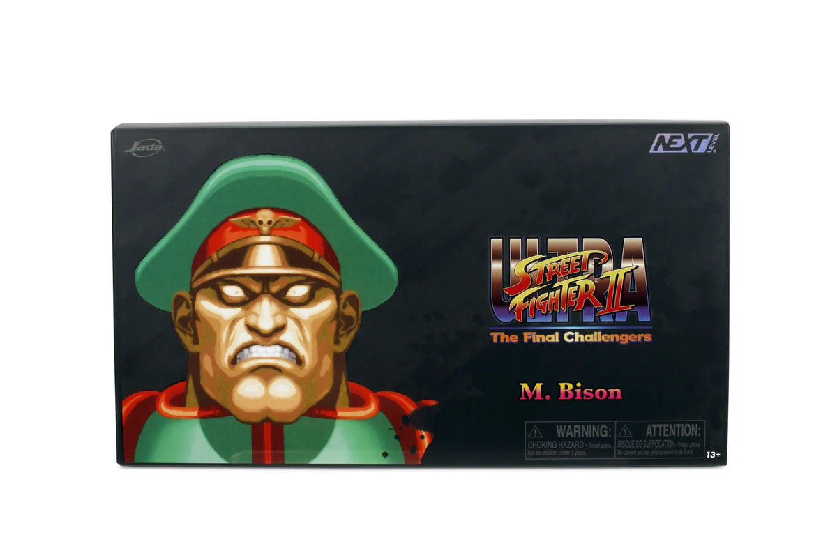 Figura Bison Player 2 Street Fighter II 17cm