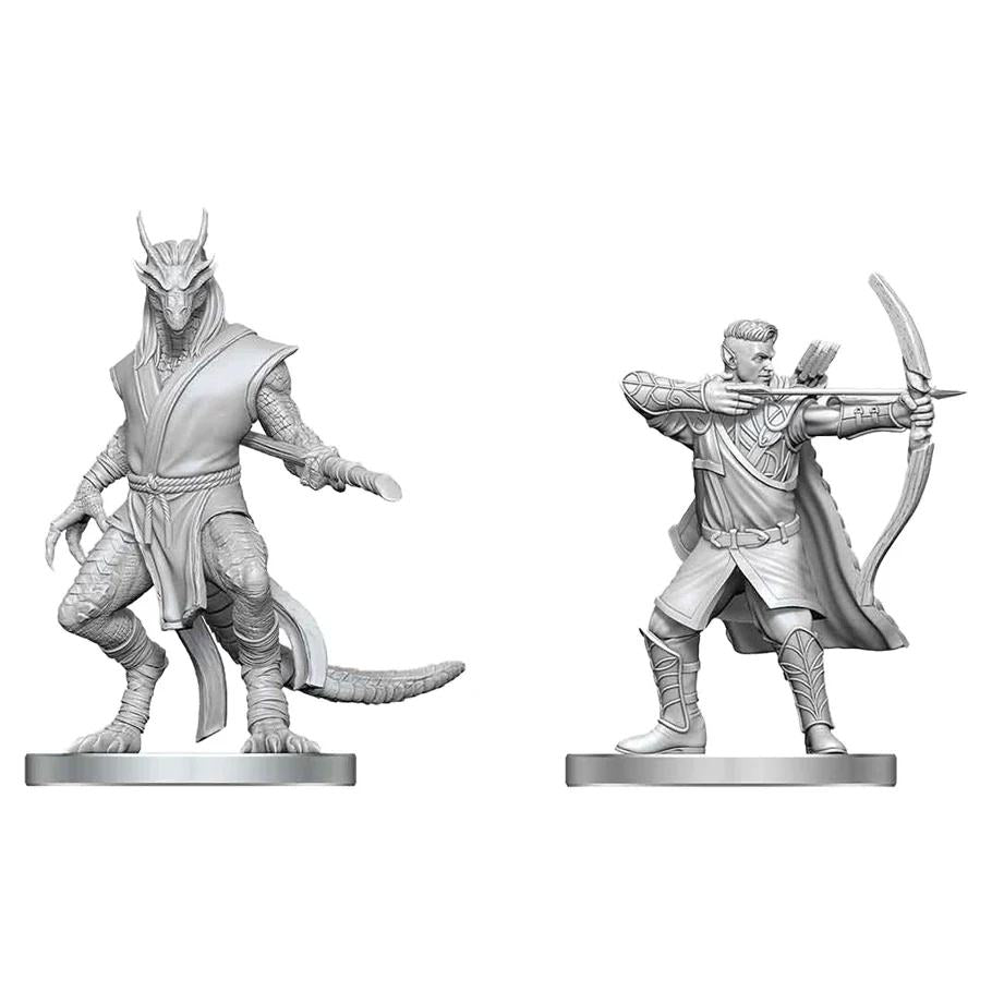 D&D NOLZUR MUM ELF RANGER & DRAGONBORN MONK Frikytopia
