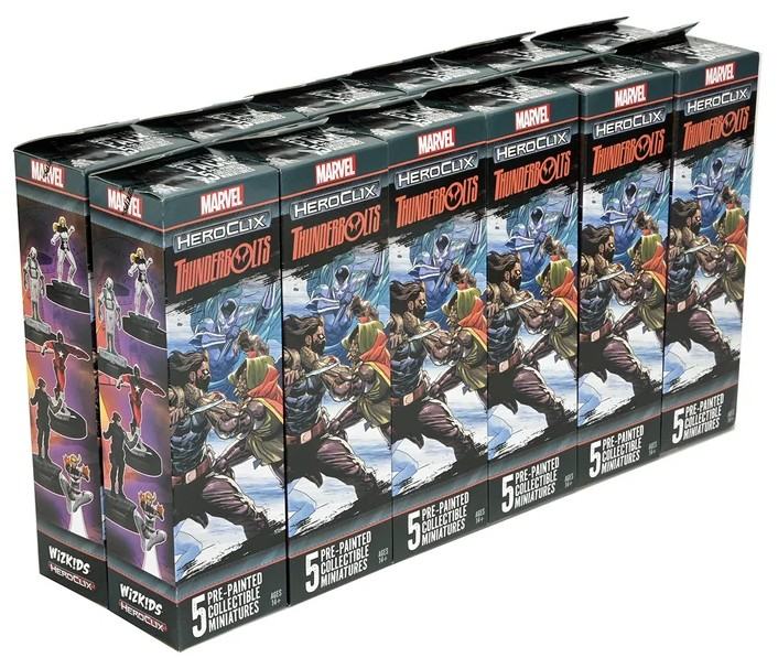 MARVEL HEROCLIX THUNDERBOLTS BOOSTERS BRICK (12)