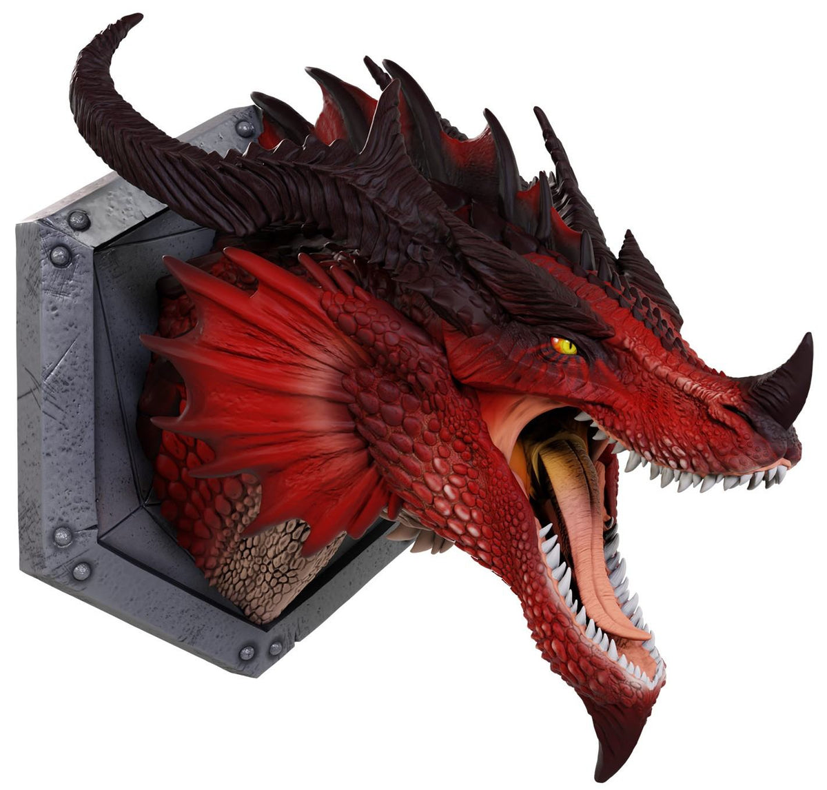 DUNGEONS & DRAGONS REPLICAS OF THE REALMS RED DRAGON 12 INCHES TROPHY PLAQUE Frikytopia