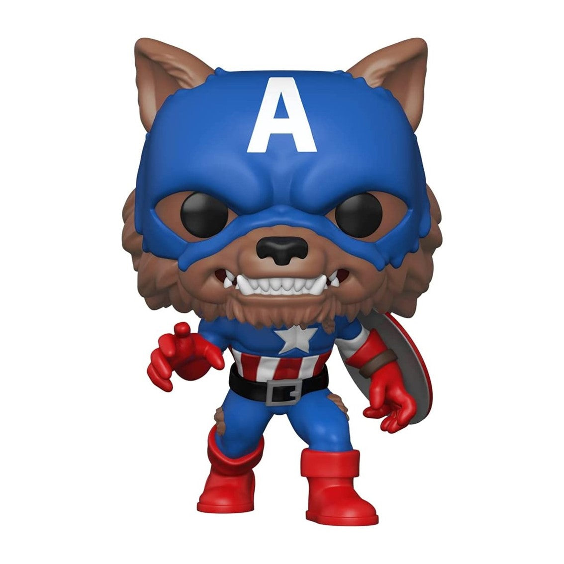Funko pop marvel capitan america capwolf edicion limitada exclusiva Frikytopia