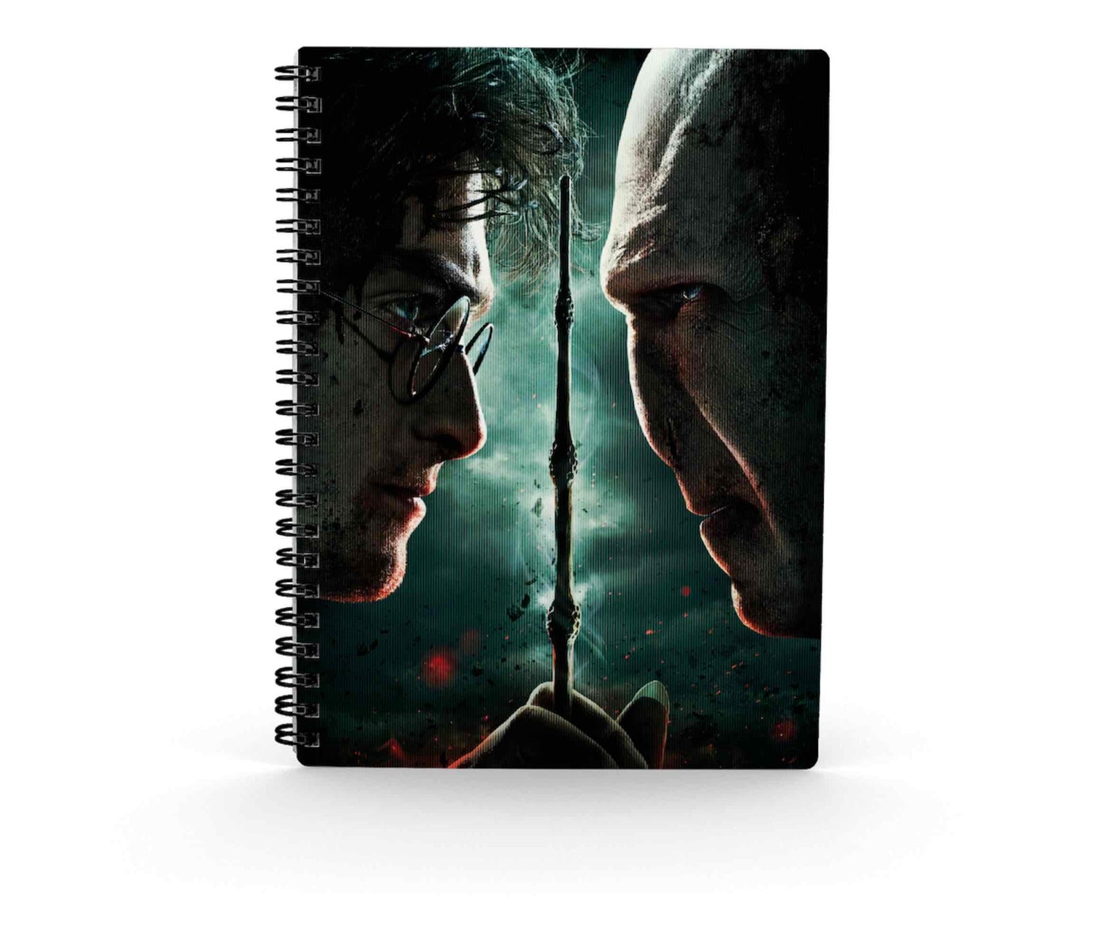 Libreta efecto 3d sd toys harry potter harry vs voldemort Frikytopia