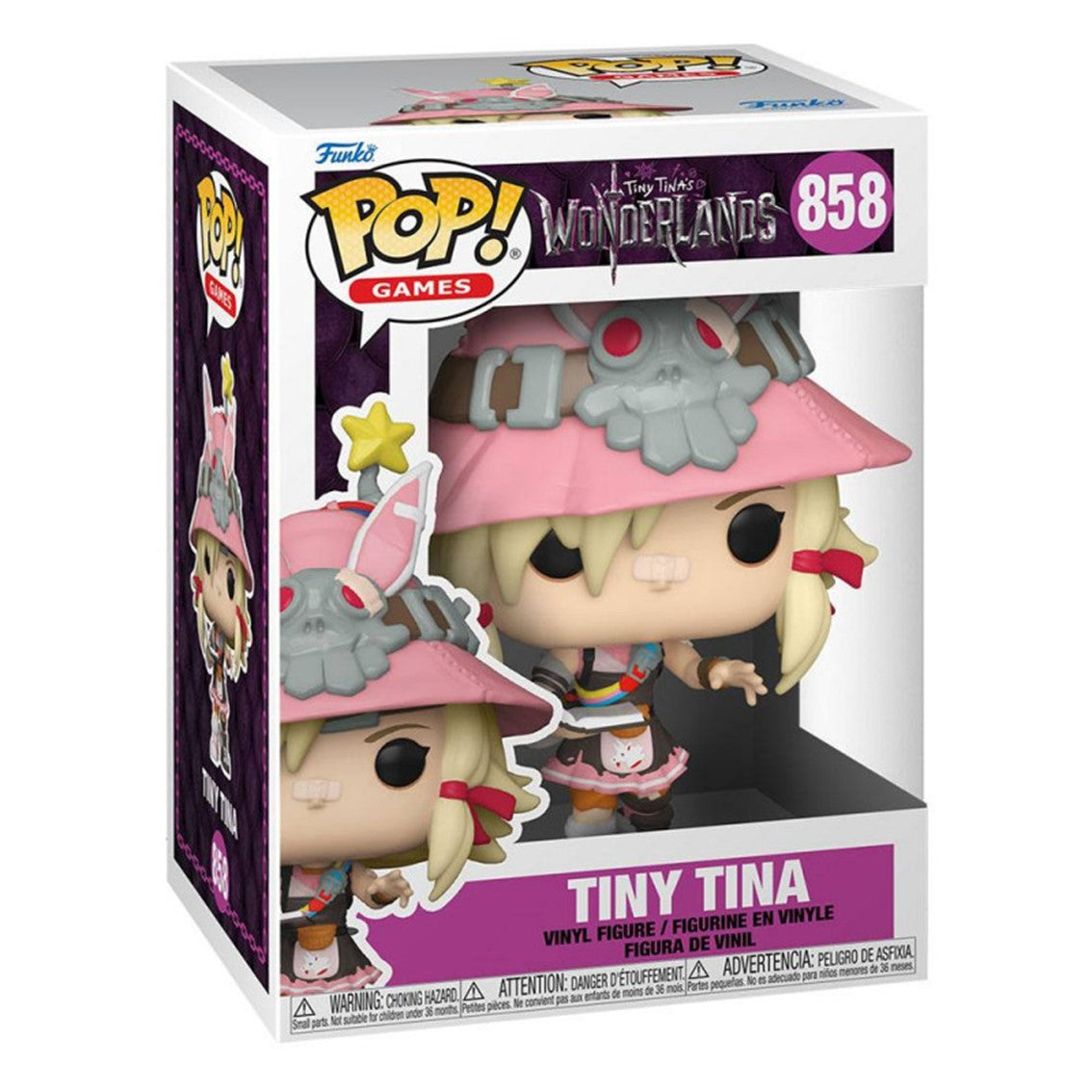 Funko pop videojuegos tiny tina wonderlands tiny tina
