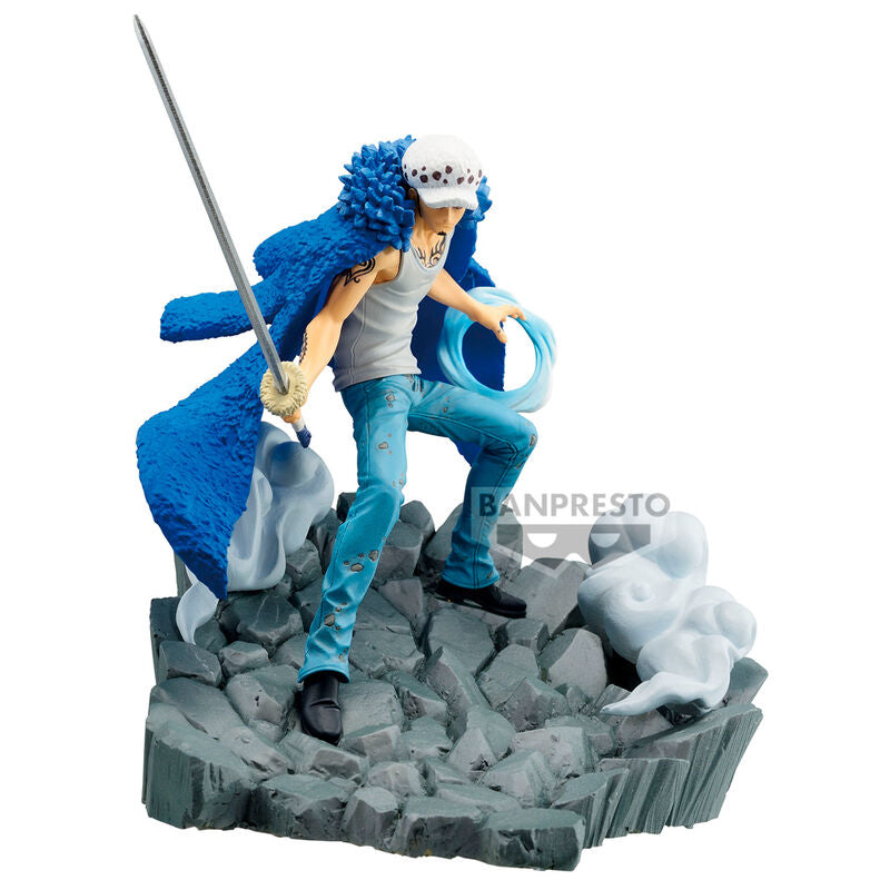 Figura banpresto one piece senkozekkei trafalgar law Frikytopia