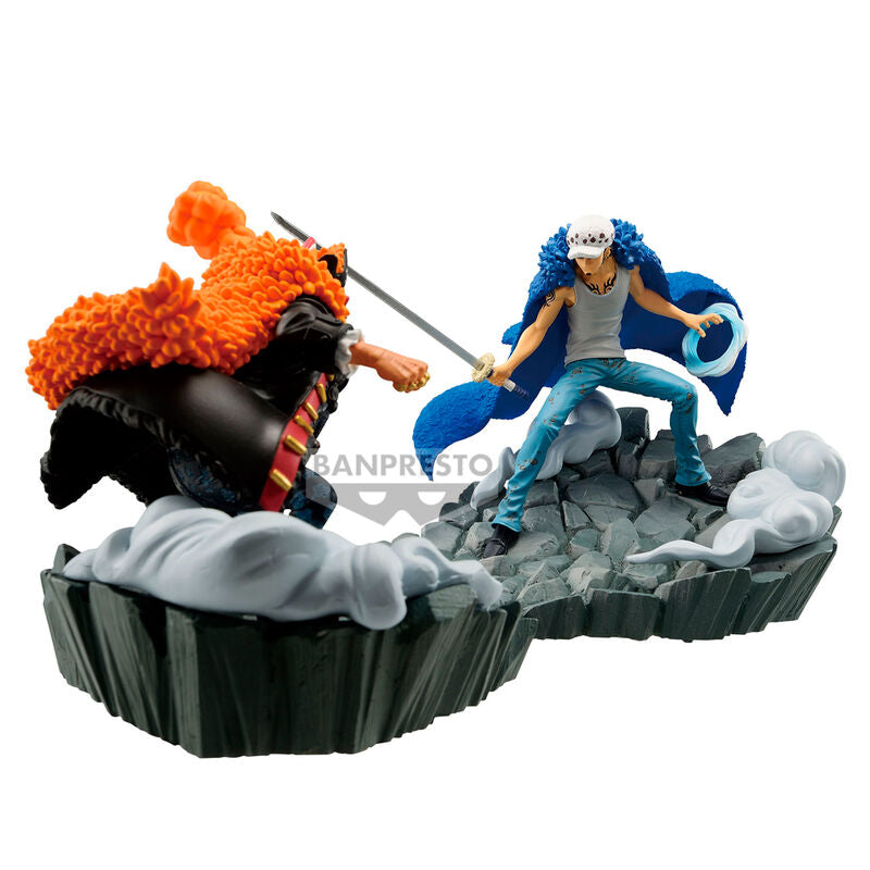 Figura banpresto one piece senkozekkei trafalgar law