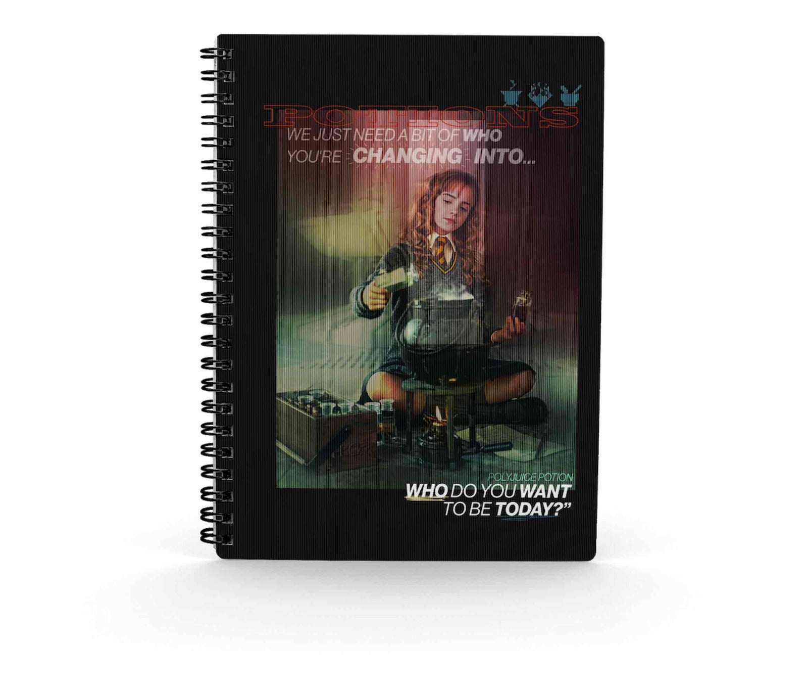 Libreta efecto 3d sd toys harry potter hermione pociones Frikytopia