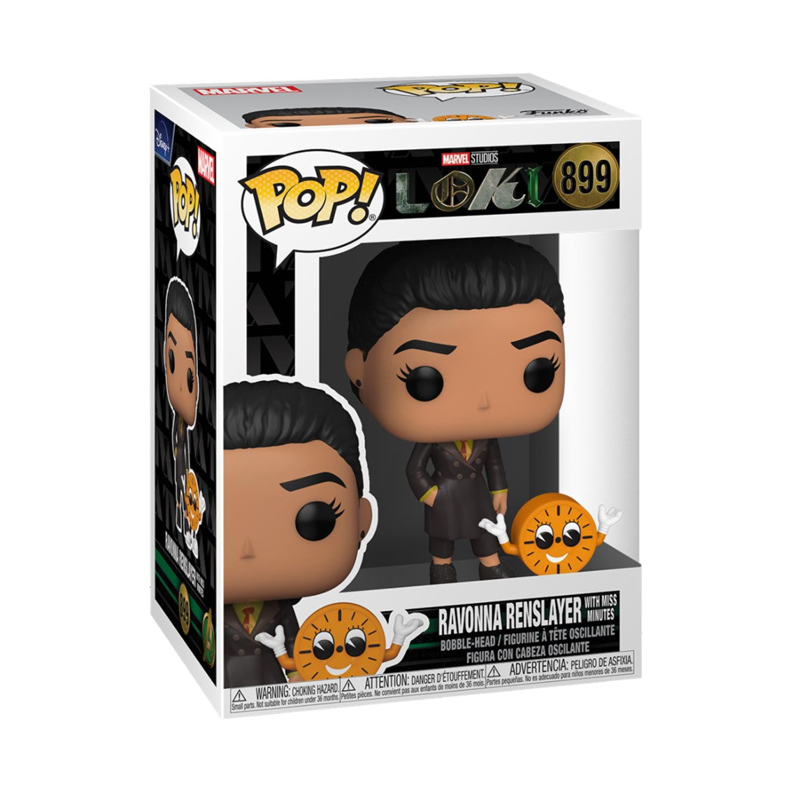 Funko pop marvel loki ravonna con miss minutos