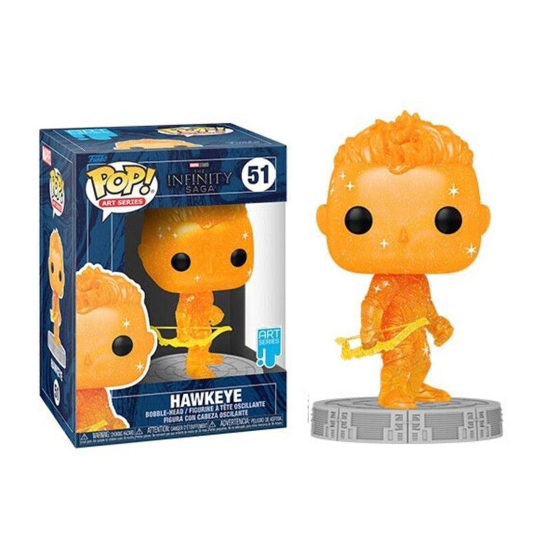 Funko pop marvel infinity saga ojo de halcon gema del alma Frikytopia