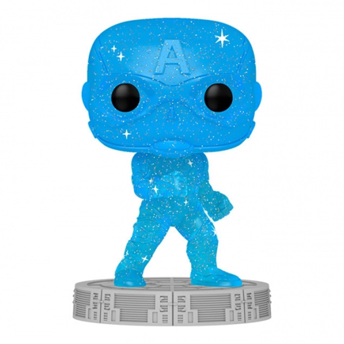 Funko pop marvel infinity saga capitan america gema del espacio