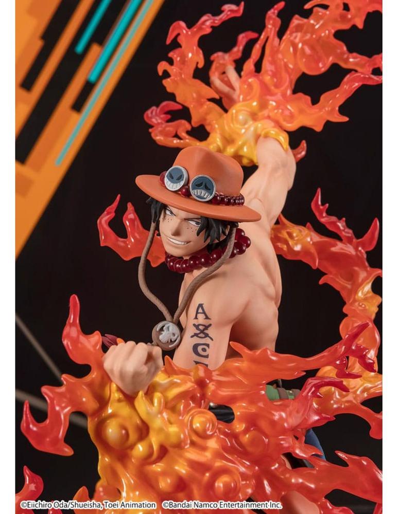 Figura tamashii sh figuarts one piece portgas d ace bounty rush 5th anniversary