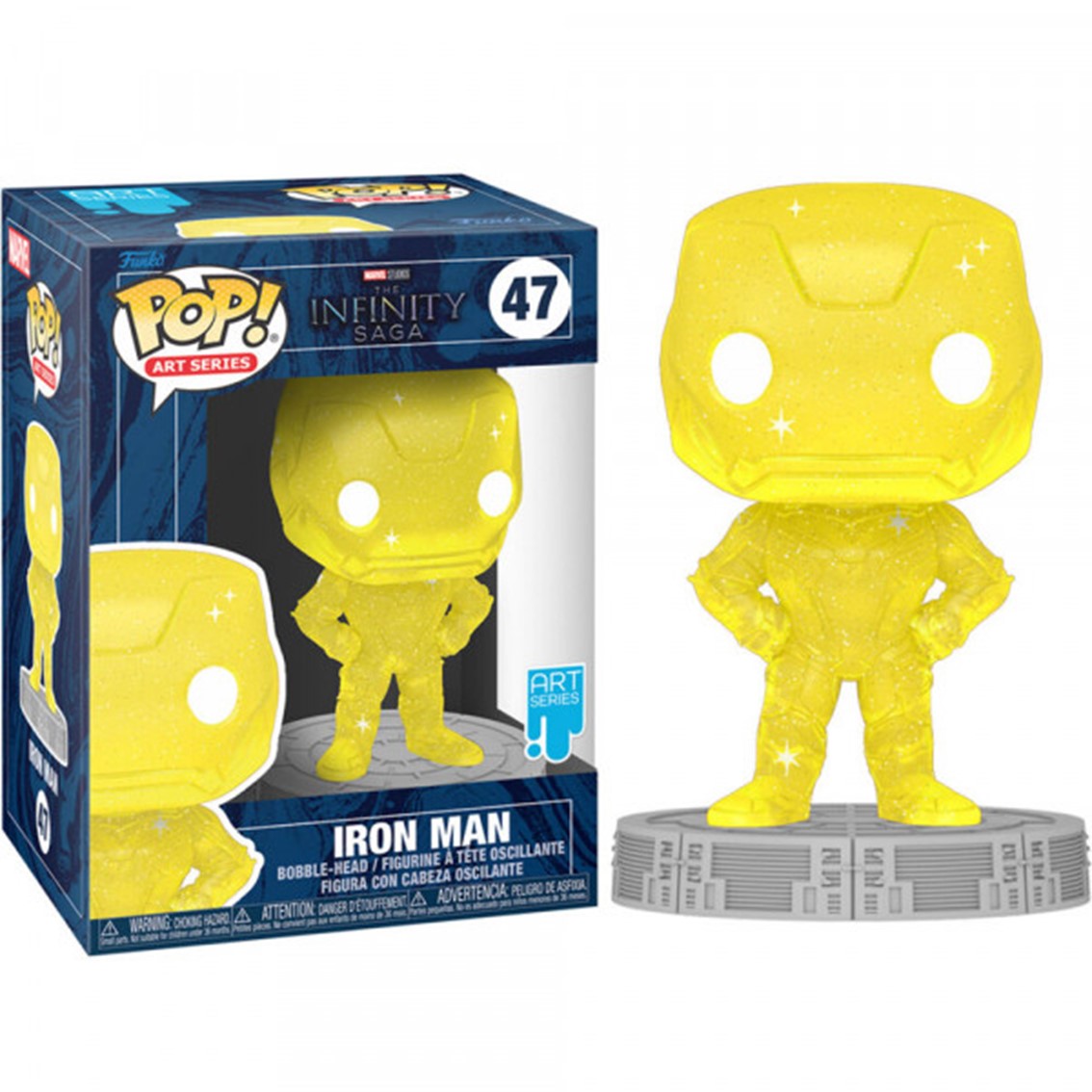 Funko pop marvel infinity saga iron man gema de la mente Frikytopia