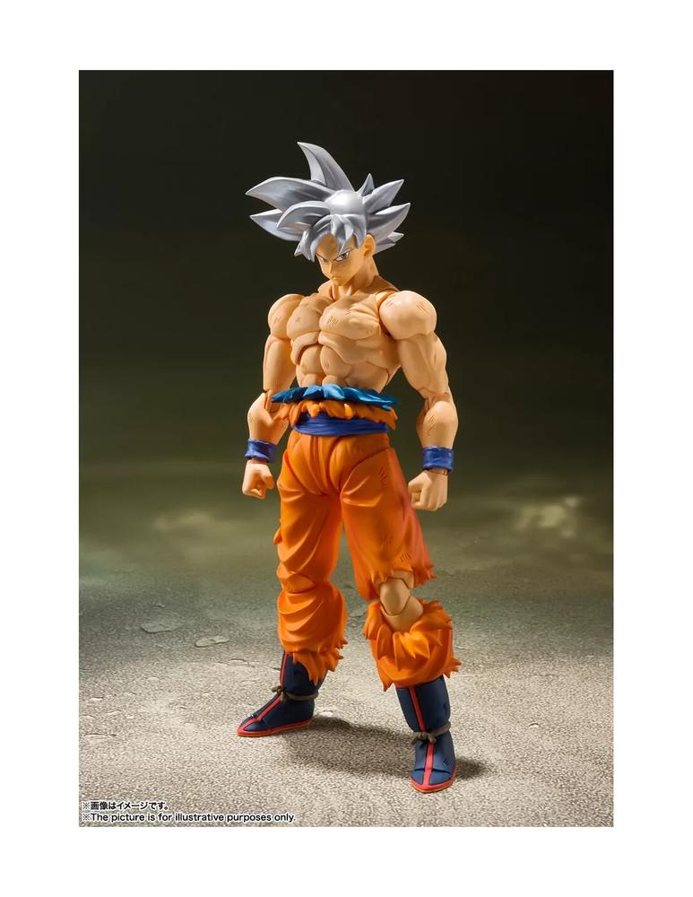 Figura tamashii nations dragon ball son goku ultra instinct sh figuarts