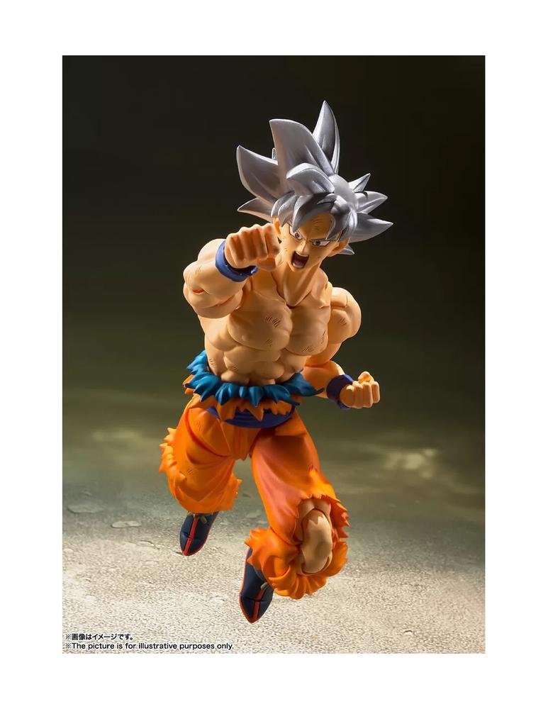 Figura tamashii nations dragon ball son goku ultra instinct sh figuarts