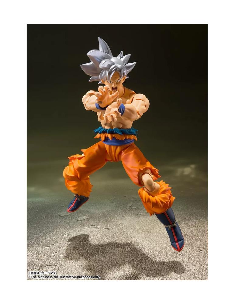 Figura tamashii nations dragon ball son goku ultra instinct sh figuarts