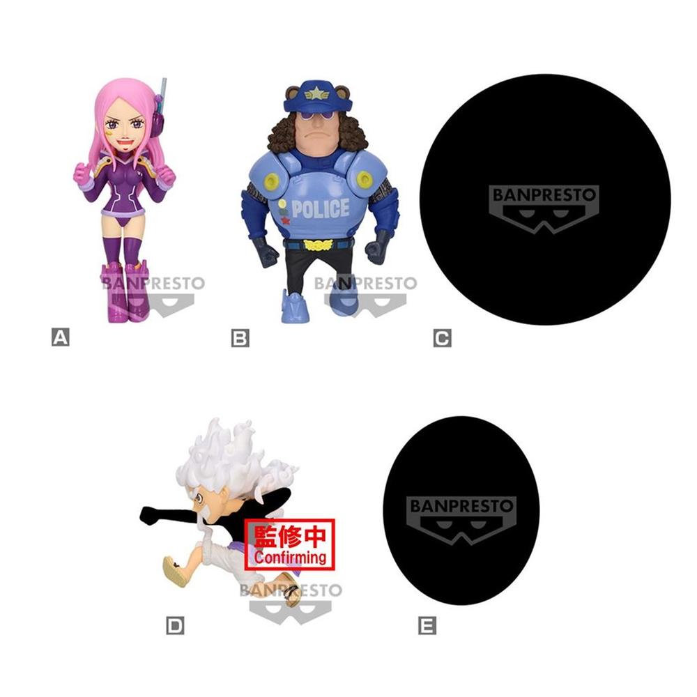 Figura banpresto one piece world collectable egg head 3 unidad aleatoria Frikytopia