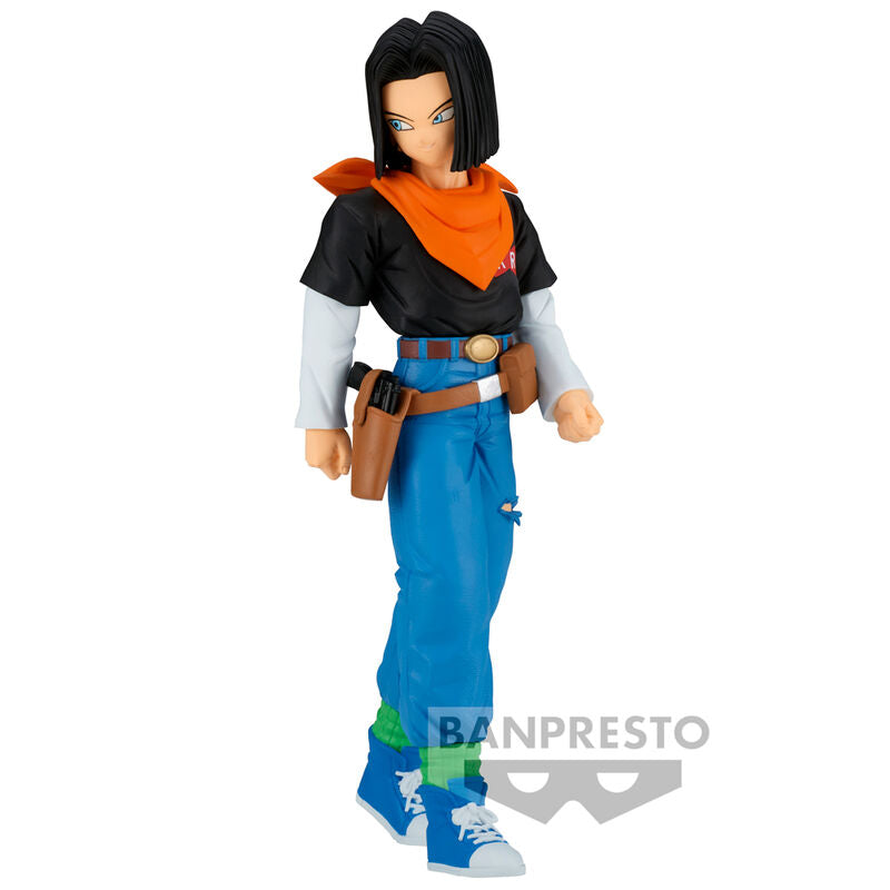 Figura Android 17 Solid Edge Work Dragon Ball Z 17cm Frikytopia