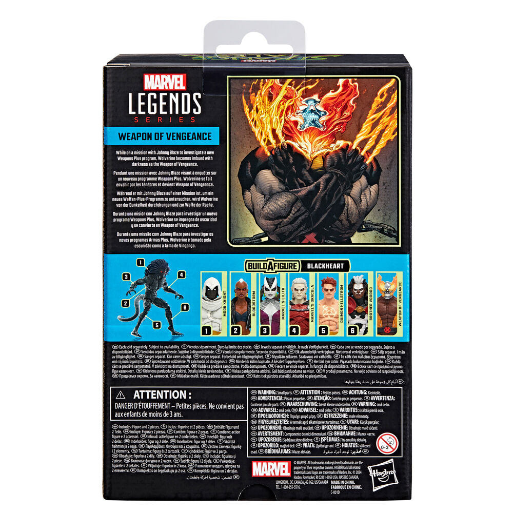 Figura hasbro marvel legends series strange tales weapon of vengeance